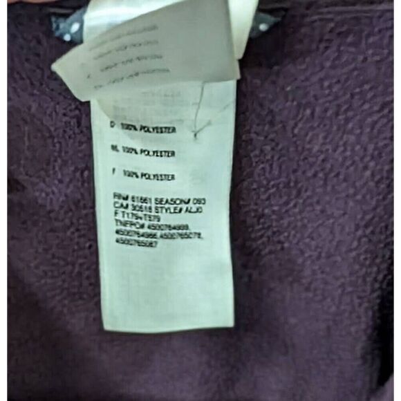 The North Face TKA 100 Fleece Women Small Lightweight Purple Polartec 1/4 Zip - Picture 9 of 9